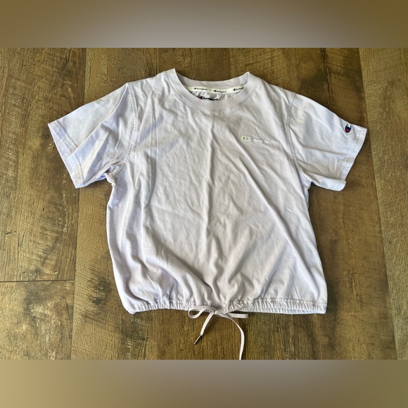 Champion Lavender Drawstring Tee - Picture 1 of 3